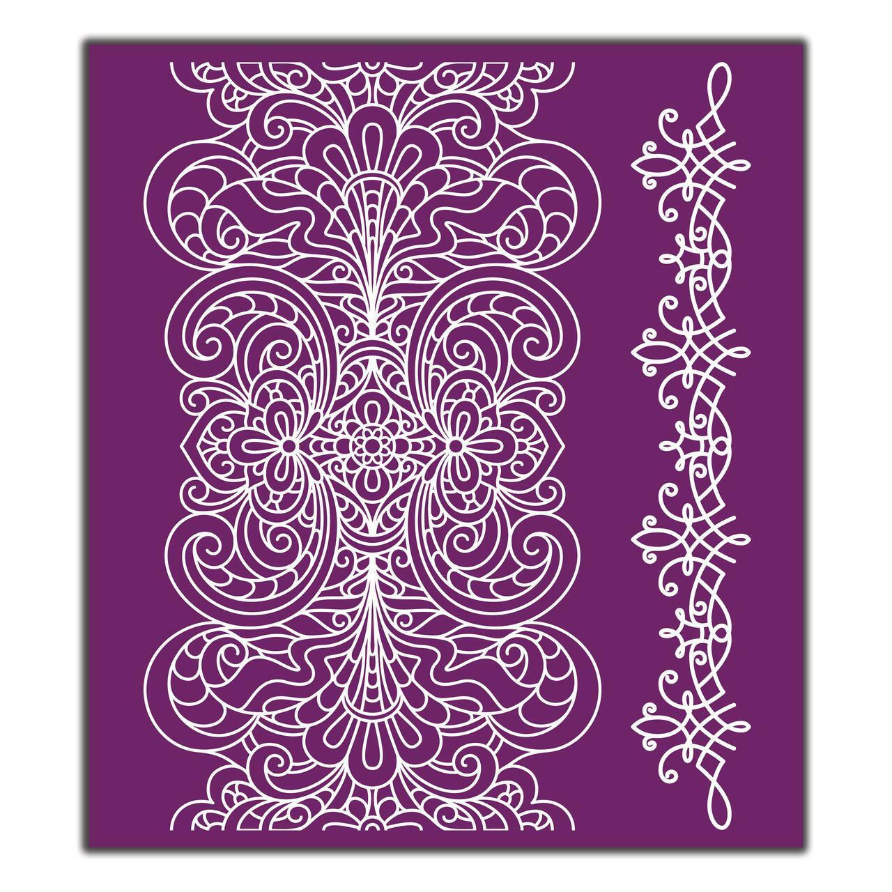 Delicate Lace - Silkscreen Stencil