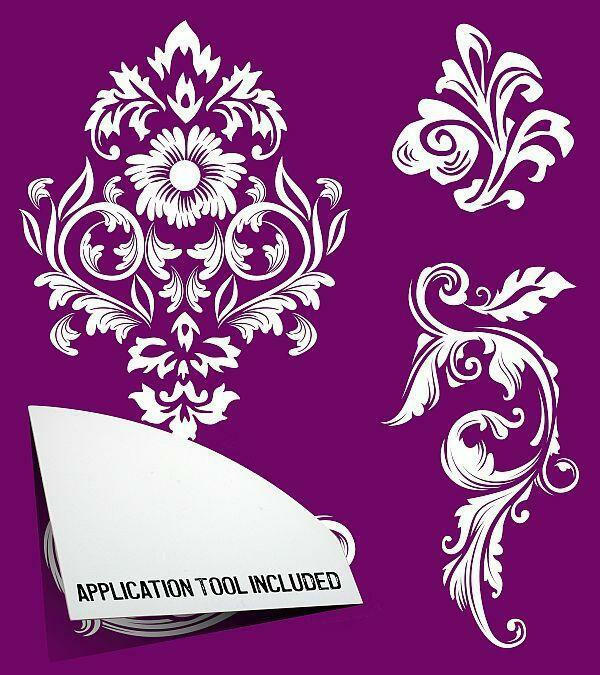 Floral - Silkscreen Stencil
