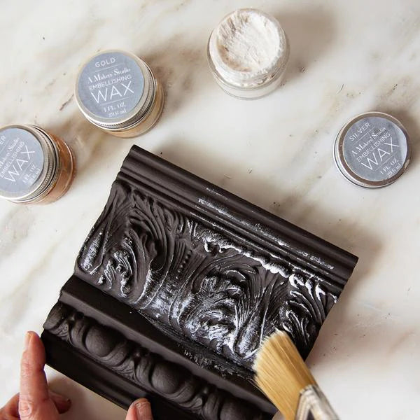 AMY HOWARD S ILVER EMBELLISHING WAX 1oz