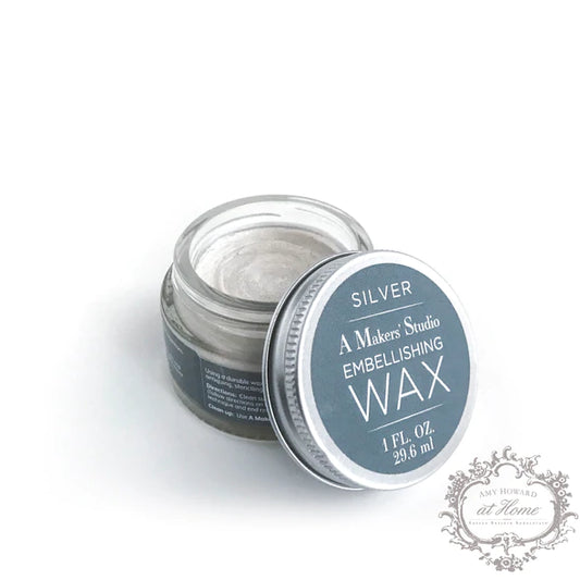 AMY HOWARD S ILVER EMBELLISHING  WAX   1oz